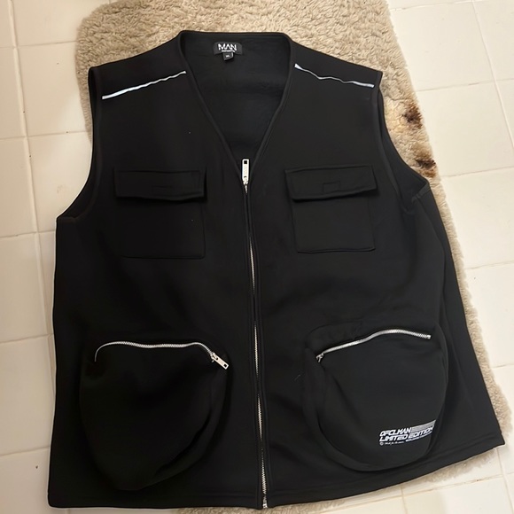 Boohoo Pants Boohooman Limited Edition Utility Vest Poshmark